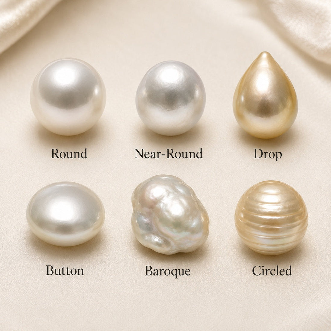 different south sea pearl shapes